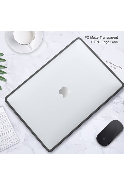 2020 Air 13 A2337 M1 Transparent-Black Laptop Cover for Macbook Pro 16 Case M1 A2485 2021 Macbook Pr