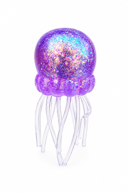 Squishy slime jellyfish (1 piece) purple