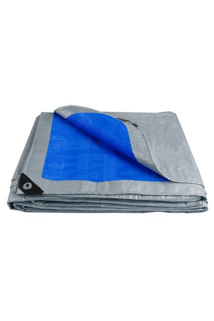 2x3M Blue Large Tarpaulin Waterproof Heavy Duty 5x4m/3x2m Tarp Rain Cover Reinforced Multipurpose Ou