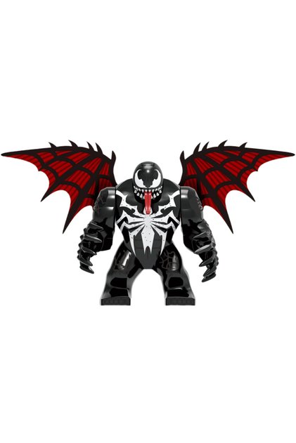 GH0492 Blind Box Mini Building Blocks X1255 Figures Big Goblin Spiderman Iron Man Venom Captain Hawk