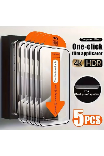 iPhone17 Pro Max 5Pcs Full Coverage For iPhone 17 16 15 14 13 12 11Pro Max 17Air 16E XS XR XS Max Sc