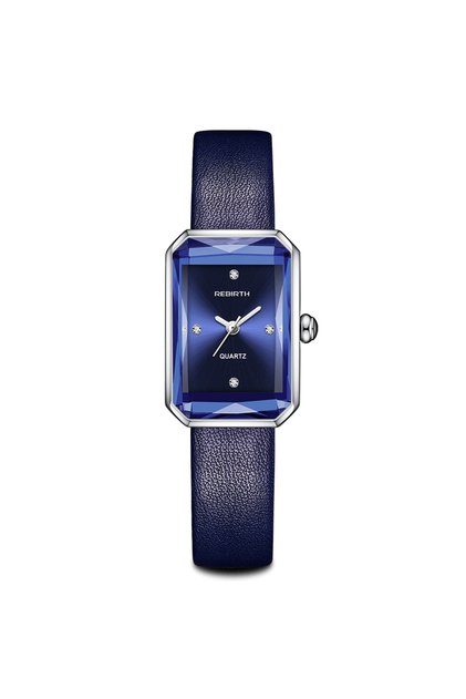 Blue Retro Casual Elegant Versatile Quartz Watch