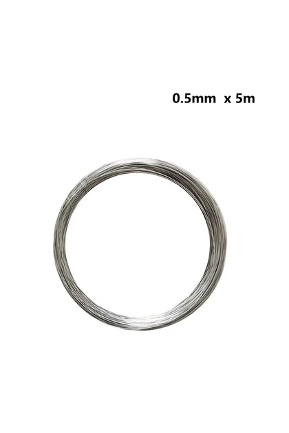 0.5mm -5M 1pcs 0.1mm - 2.0mm High Temp Wire Nichrome Heat Resistant Wire General Purpose Support Wi