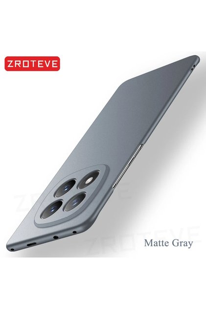 RedmiNote13ProPlus5G Matte Gray For Redmi Note14 Pro ZROTEVE Slim Hard PC Matte Cover For Xiaomi Red