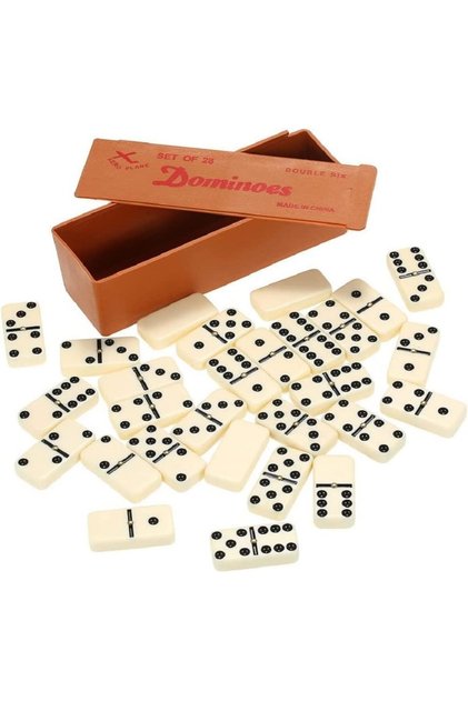 Double 6 dominoes - 28 pieces