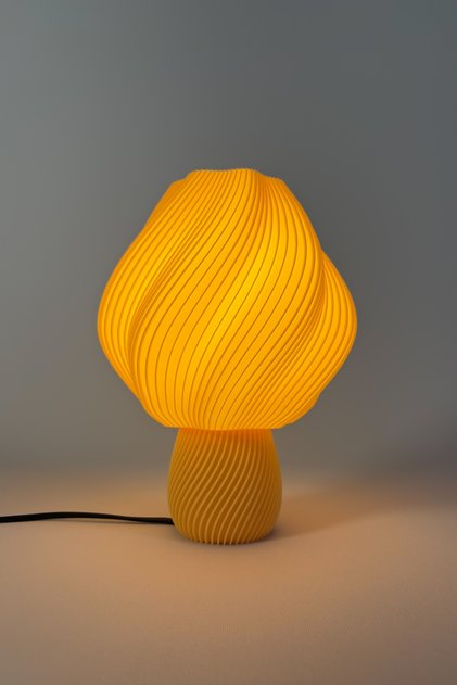Renkli Tasarım Abajur 29 cm | Twist Mango
