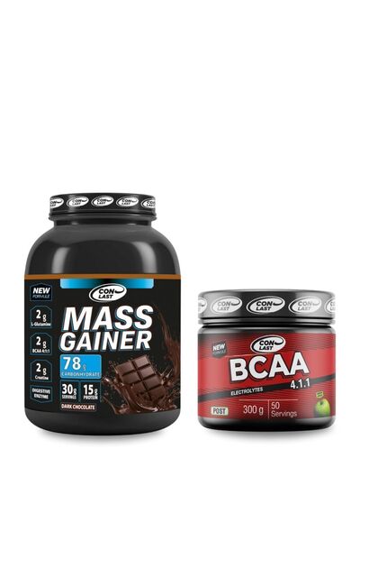 Bcaa 300 Gr / Mass Gainer 2000 Gr