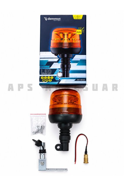 DÖNER LAMBA / TEPE ÇAKARI LAMBA BORU TİP / + BAĞLANTI AYAĞI/ 10-30V / 3 ÇAKAR MOD / DM-900A