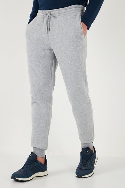 Pamuklu Regular Fit Normal Bel Cepli Eşofman Altı Erkek EŞOFMAN ALTI 5908060