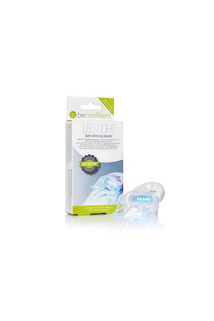 Kit cu lampă LED și 2 tăvi pentru albirea dinților, Beconfident