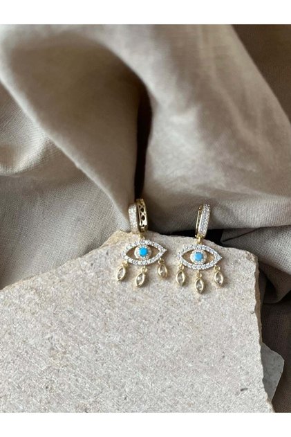 Eye Stone Earrings
