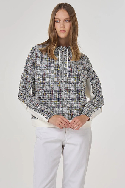 Turtleneck Sweatshirt Indigo