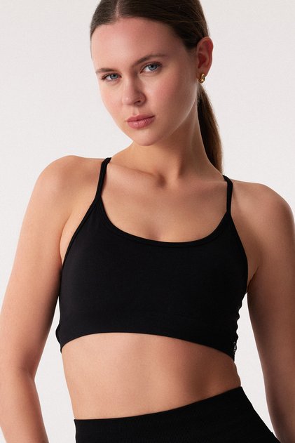 Momiji Sport Bra Black