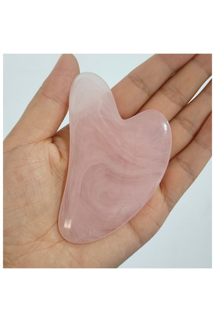 pink 1PC Gua Sha Massage Board Facial Skincare Guasha Tools Face Massager Scrapers for Face Neck Bac
