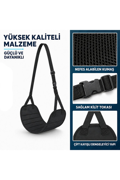 Uzun Yolculuk Uçuş Seyehat Ve Ev Ofis Araba Kullanımı Ayak Bacak Dinlenme Padi Ayak Bacak Hamağı ayak seyahat hamağı - ayak hamak - ayak hamağı