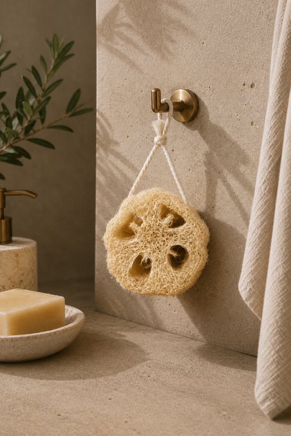 Doğal Kabak Lifi Duş Lifi 2’li Paket