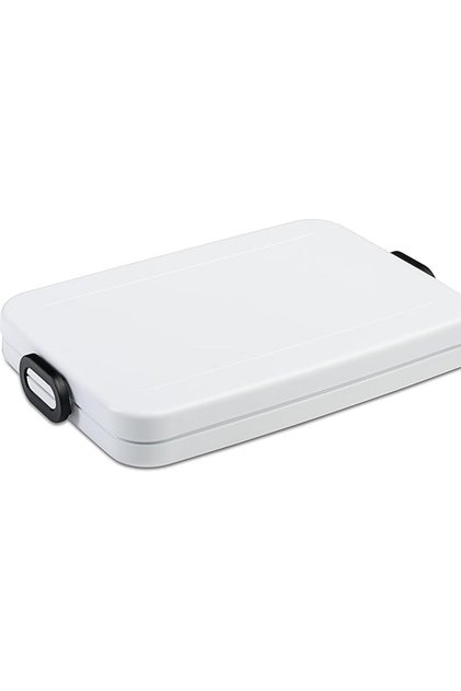 Medium Size Lunch Box, Portable Lunch Box Suitable for 2 Sandwiches or 4 Slices of Bread, for Snacks and
