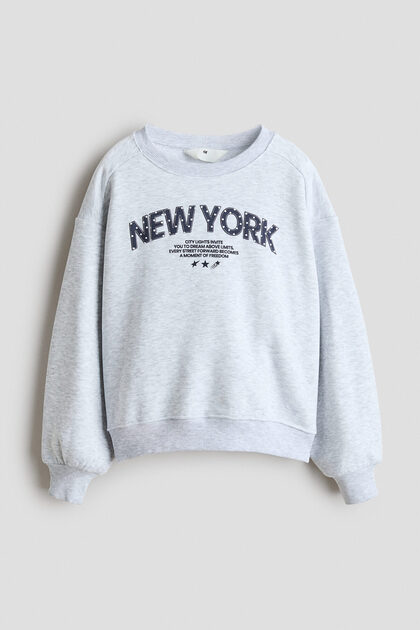 Baskılı Sweatshirt