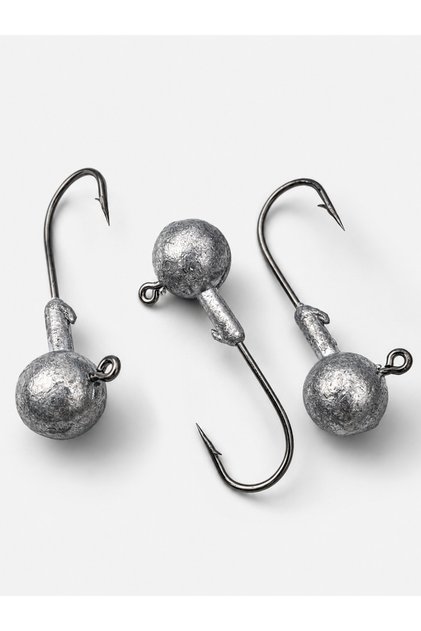 Ağır Tip Kurşun Jig Head 3’lü Paket – Silikon Yem İçin Güçlü İğneli Jighead