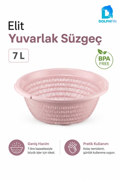 Elite Round Strainer 7 L Bpa Free