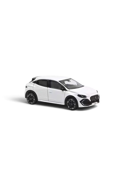Clio 6 Model Car White 1:64 Scale