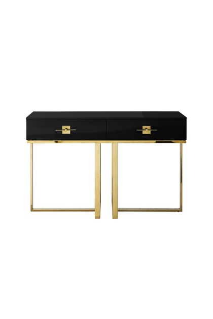RİHANNA DRESUAR, GOLD SİYAH