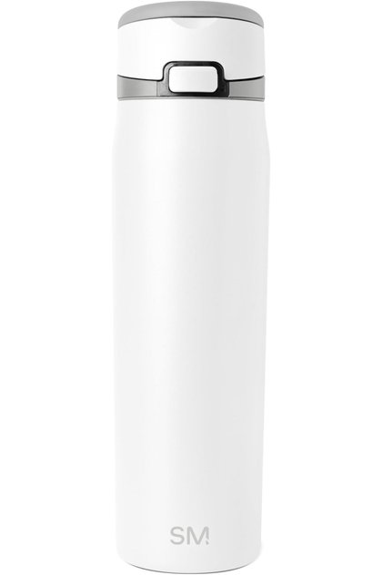 Misa Water Bottle with Ring Stainless Steel Straw Insulated 710ml for Travel, Sports, and School from