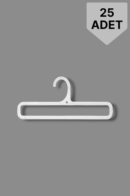 Shawl and Scarf Hanger Transparent Rectangular Towel Foulard Scarf Hanger 25 Pieces