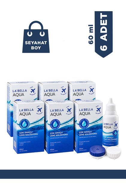 Aqua Lens Solüsyonu 60 ml x 6 Adet