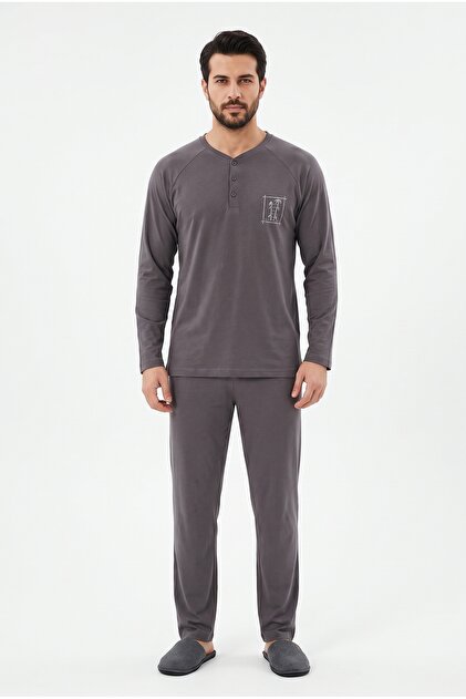 Erkek Bambu Pijama Takımı