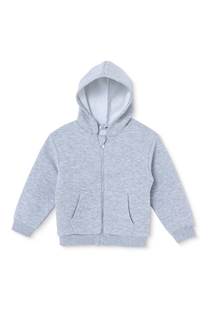 HelloBaby Erkek Bebek Kapüşonlu Hırka Fermuarlı Kapüşonlu Long Sleeve