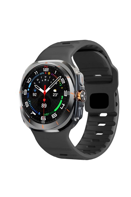 Galaxy Watch 7 Ultra black For Samsung Galaxy Watch 7 Ultra Strap 47mm Accessories correa Sport Sili