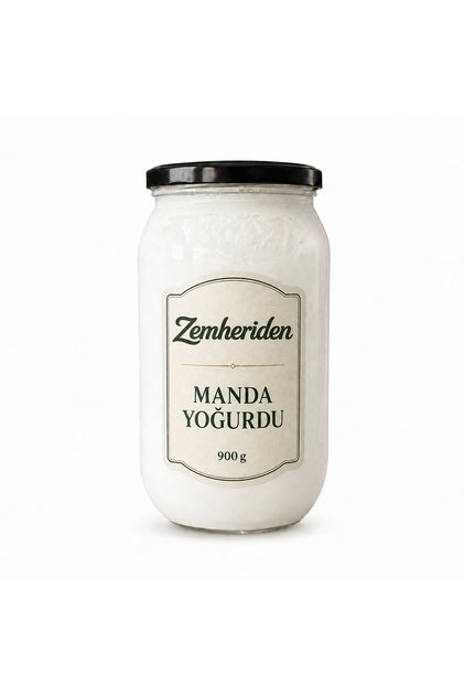 Manda Yoğurdu 900 g – Cam Kavanoz