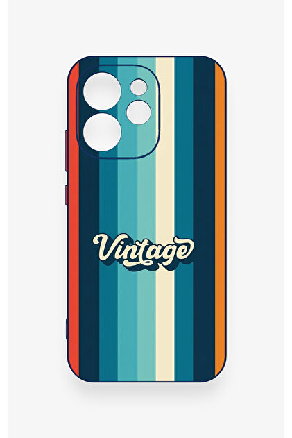 Oppo Reno 15 Pro 5g Compatible Vintage Patterned Silicone Case
