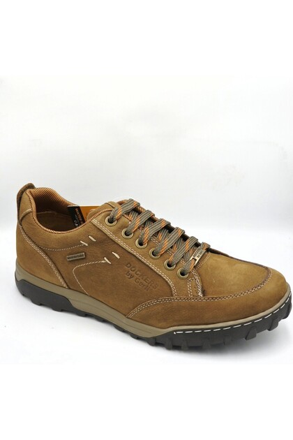 217111 6Pr Sand Color Nubuck Leather Men's Outdoor Shoes