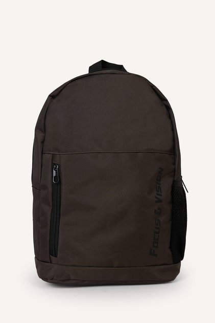 School Unisex Multi-Pocket Backpack with Print Detail I3821A8Ns