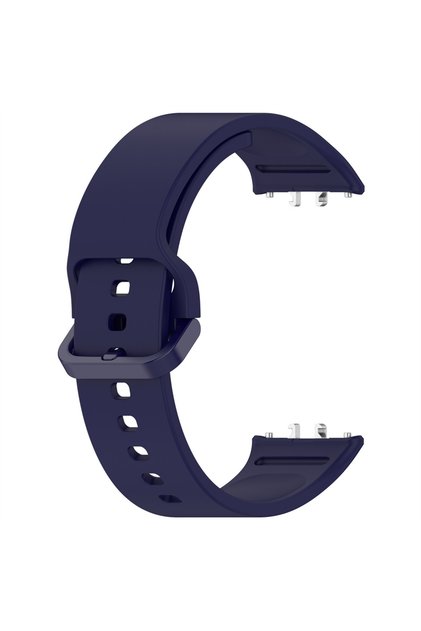 Deep blue Strap For Samsung Galaxy Fit 3 SM-R390 Fit3 Durable Silicone Sport Watchband Single Color