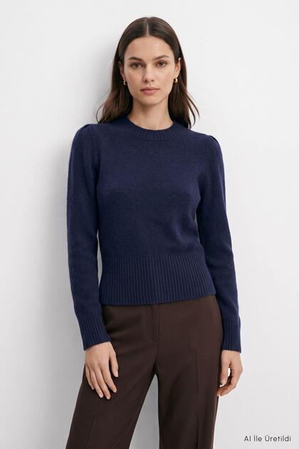 Crew Neck Sweater 07299 Laci