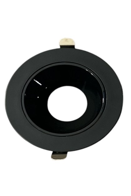 إضاءة LED بإطار أحادي غائر مضاد للوهج باللون الأسود مقاس 16 سم × 7 سم توفر مظهر جذاب وتمنع تشتت الضوء
