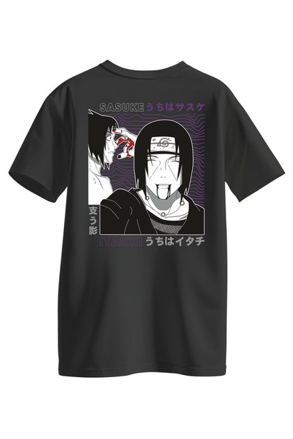 Naruto Anime Itachi and Sasuke T-Shirt Unisex