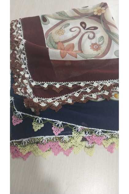 100 X 100 Cotton Crochet Embroidered Yemeni 2 Pieces