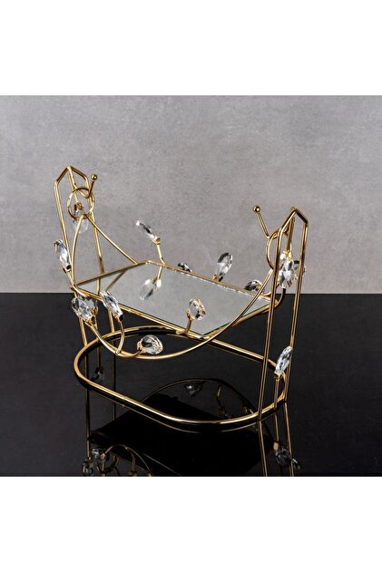 Damla Stone Model Mirrored Gondola Display Stand