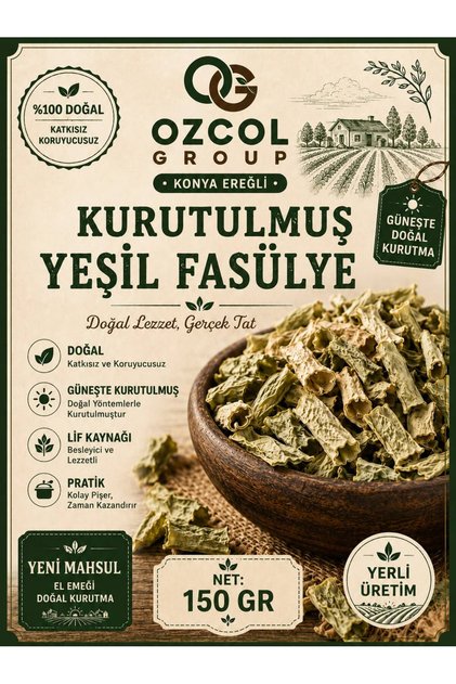 KURUTULMUŞ YEŞİL FASULYE 150 GR