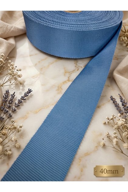 French Board Grosgrain 40mm - 50% Viscose 50% Cotton - 10 Meters