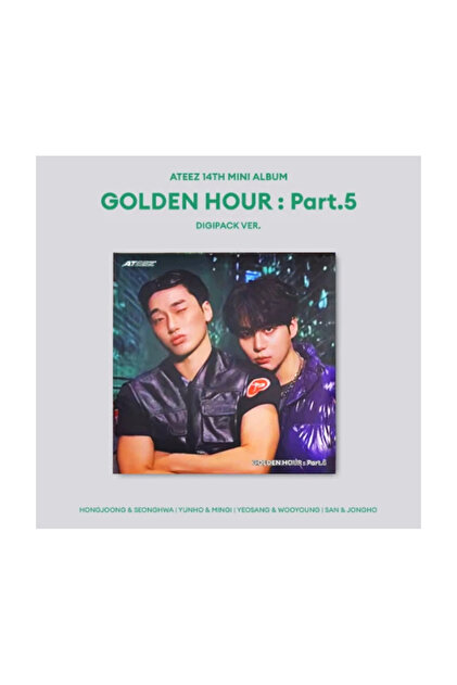 Kpop Dünyasi ATEEZ – 13TH MINI ALBUM [GOLDEN HOUR : Part.4
