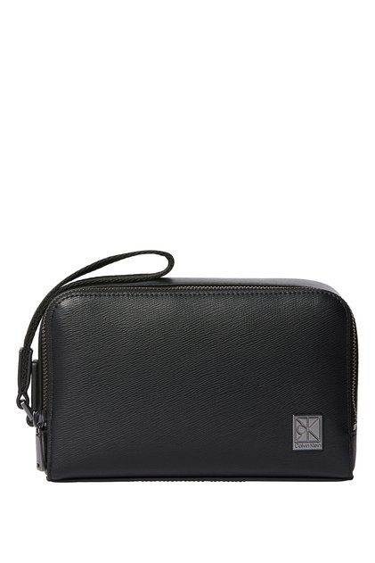 Siyah Erkek Traş Çantası EMBLEM HW DOPP KIT