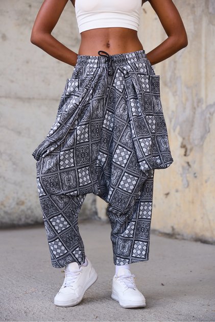Women's Balloon Loose Shalwar Trousers