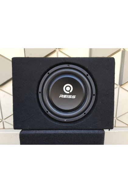 RS-HS10 25 CM SLİM İNCE KABİNLİ SUBWOOFER BAS ÇİFT BOBİNLİ 700 WATT 350 WATT RMS DUAL D4