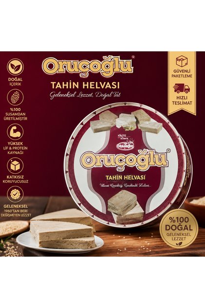 Oruçoğlu Kakaolu Tahin Helvası 1 Kg