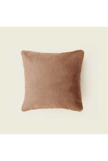 Soft Post Kırlent Kılıfı - Kahverengi - 45x45 cm